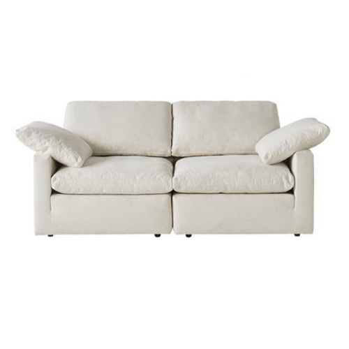 까사미아 캄포플러스 슬림 패브릭 소파 3인용