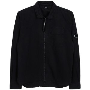 CP컴퍼니 온라인 블랙 개버딘 렌즈 집업 자켓 16CMSH158A 002824G 9