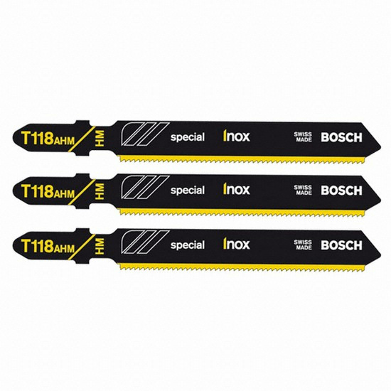 보쉬 스테인리스용 직소날 T118AHM (3개)