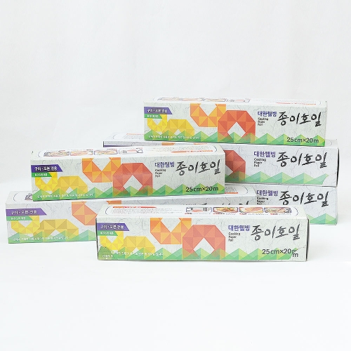 대한웰빙 종이호일 25cm x 20m (1개)_이미지
