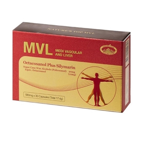 네이처스탑 MVL 옥타코사놀 플러스 실리마린 580mg 30캡슐