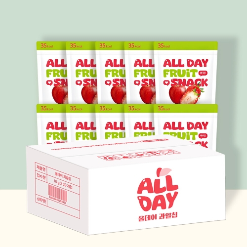 내이브로 퓨어잇 올데이 사과딸기칩 10g이미지입니다. 누르면 해당 게시물로 새창이동합니다.