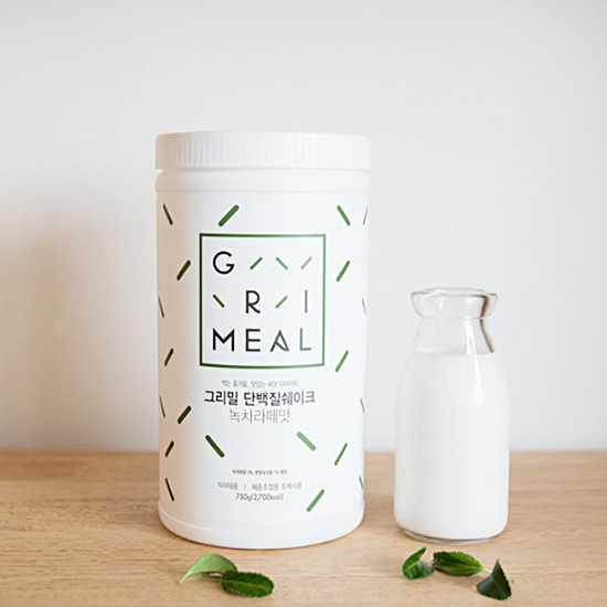 그리밀 단백질쉐이크 녹차라떼맛 750g (1개)_이미지