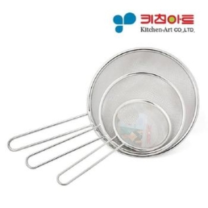 리바트 키친 편리한 아트 건지개 채망 튀김채 채반 건지기 거름망 소스텐채망 튀김망 멀티탭 면건지기 뜰채