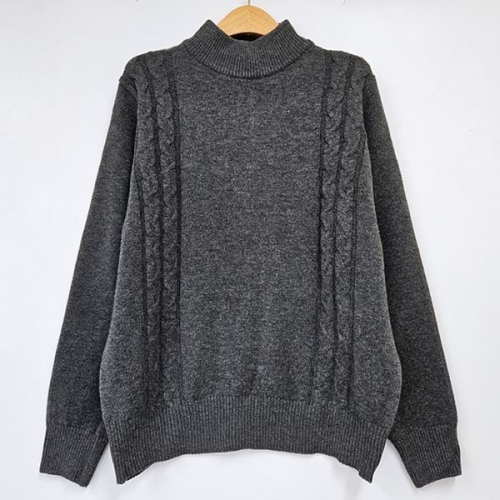 아이우먼 클라우디꽈배기폴라티 EBT608M512 빅사이즈