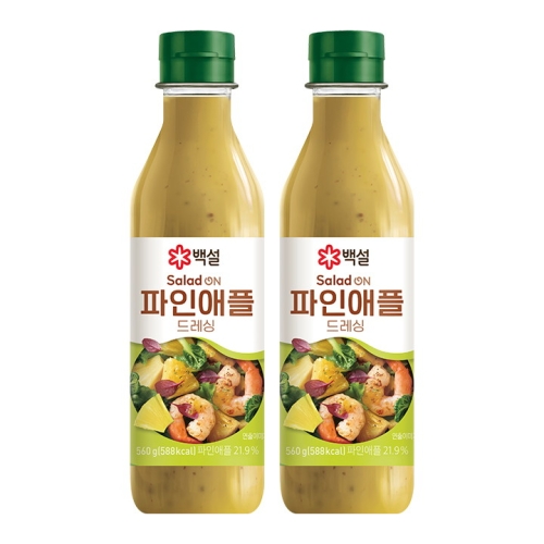 CJ 대용량 백설 파인애플드레싱 560g이미지입니다. 누르면 해당 게시물로 새창이동합니다.