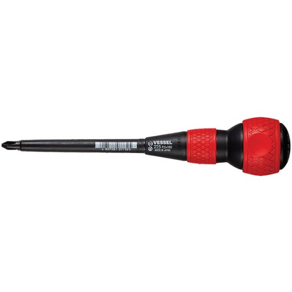 볼그립 전공 드라이버 십자 225 (PH2 x 100mm)