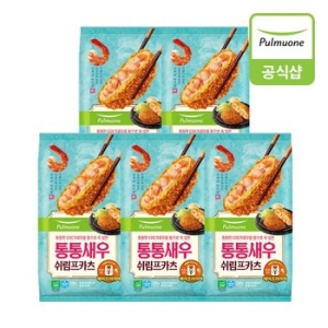 풀무원 통통새우 쉬림프카츠 330g (5개)_이미지