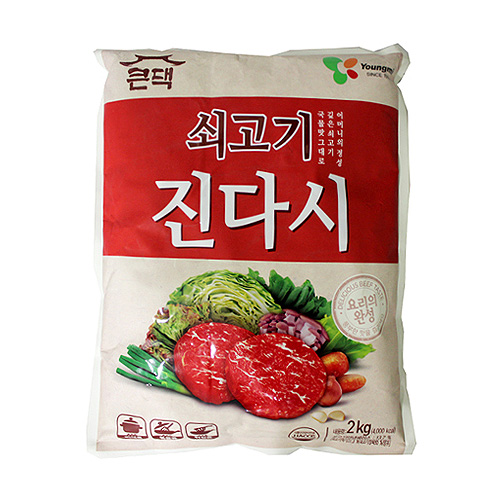 큰댁 쇠고기 진다시 2kg
