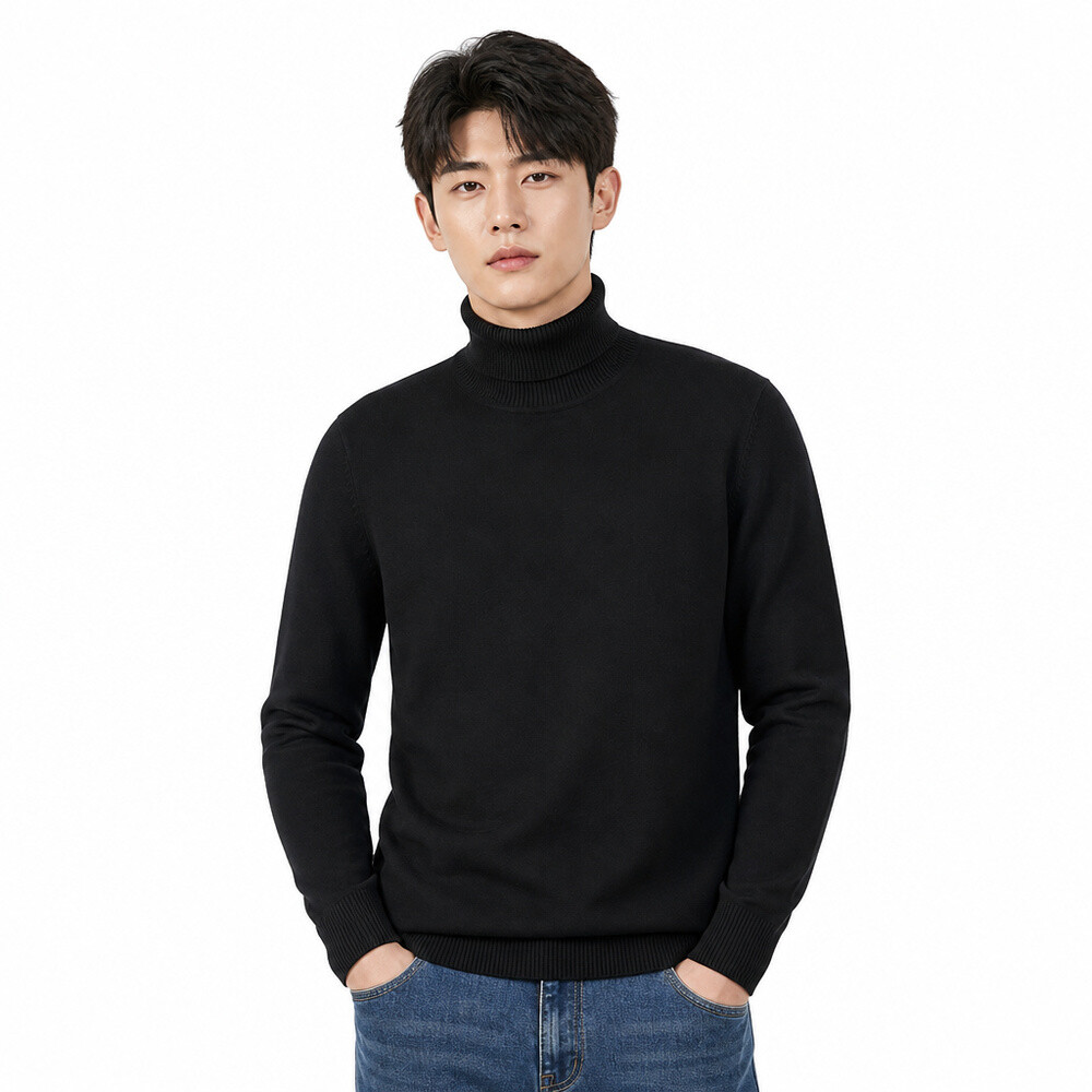 클래식 폴라 긴팔 니트 티셔츠 LD-KNK-QSIS599