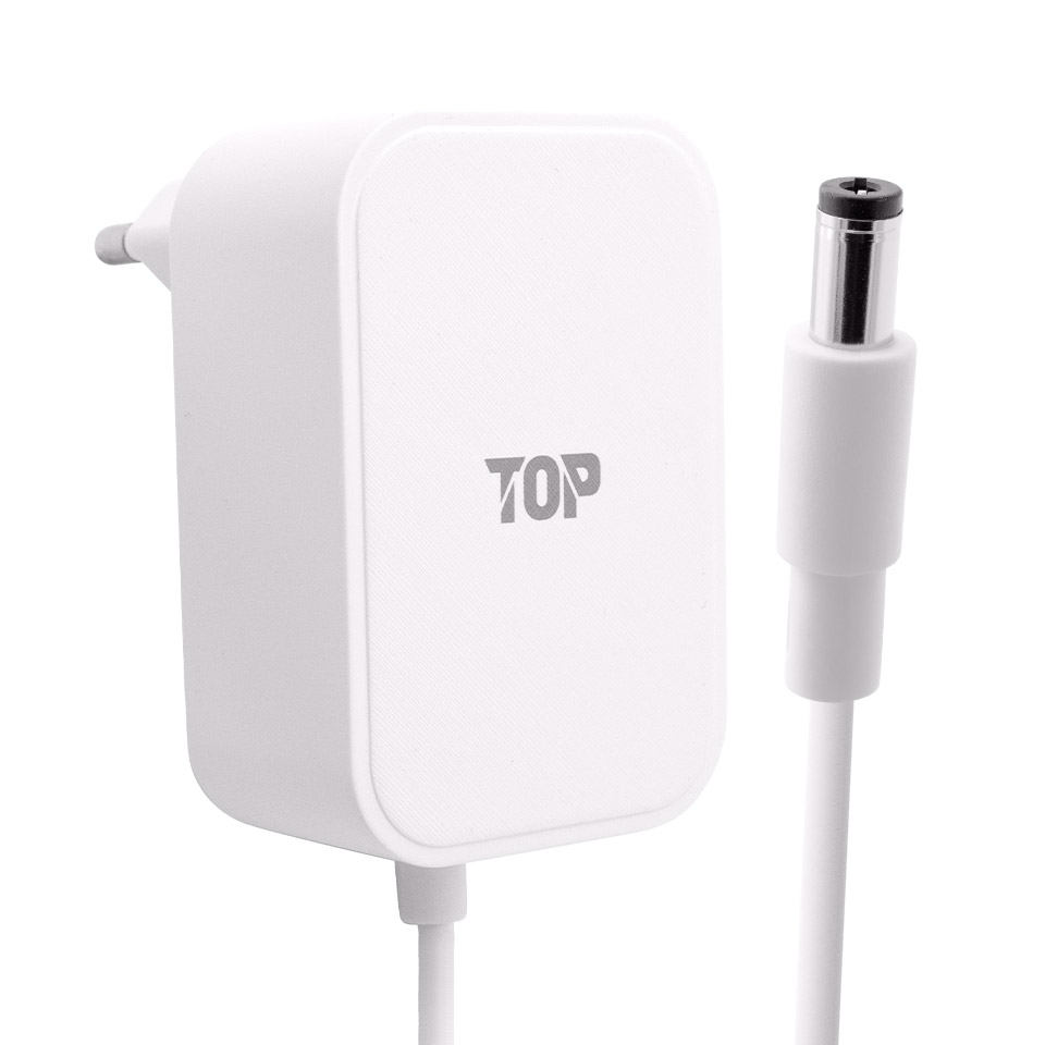 탑라인에이치디 솔탑 24V 1A 다용도 화이트 어댑터 (SOLTOP-1868 / 젠더 미포함)_이미지