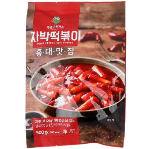 부엉이돈가스 자박떡볶이 500g