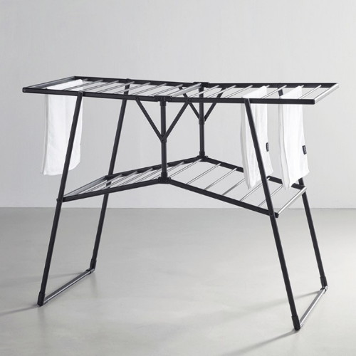 스타일랙 다크 2단 원터치 빨래건조대