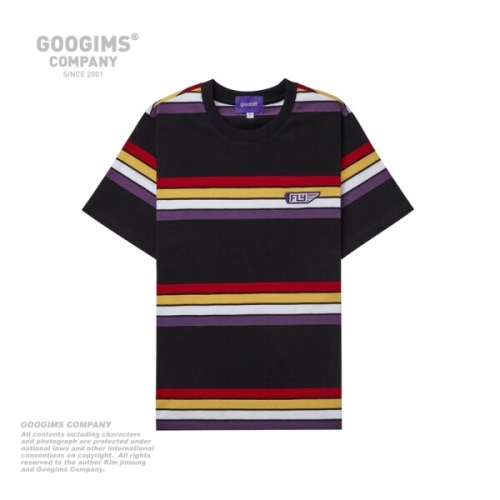 0747_BWY 스트라이프 반팔티셔츠 G19MMRT107