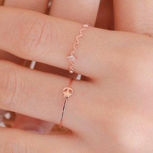 헤스티아 핸드메이드+쇼핑백/Fortuna/ Kassidy 925 Silver Ring RR-60286