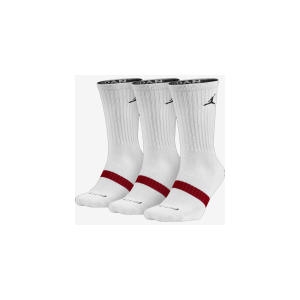 조던 장목 양말 Dri-FIT Crew 3PPK, SX5241-100 L 3입