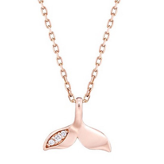 끌레비비 HY 행운 돌고래꼬리 14K 목걸이 VGN3079 YN83959