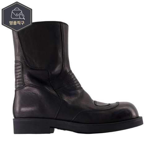  메종마르지엘라 MM6 B0731783238 앵클 부츠 MM6 MAISON MARGIELA 레더 블랙 SH3WU0015-P7431-T8013