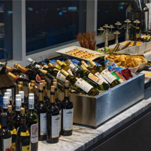 ㅤ켄트호텔 켄싱턴 스카이라운지 주말 와인파티 이용권 (대인)_이미지