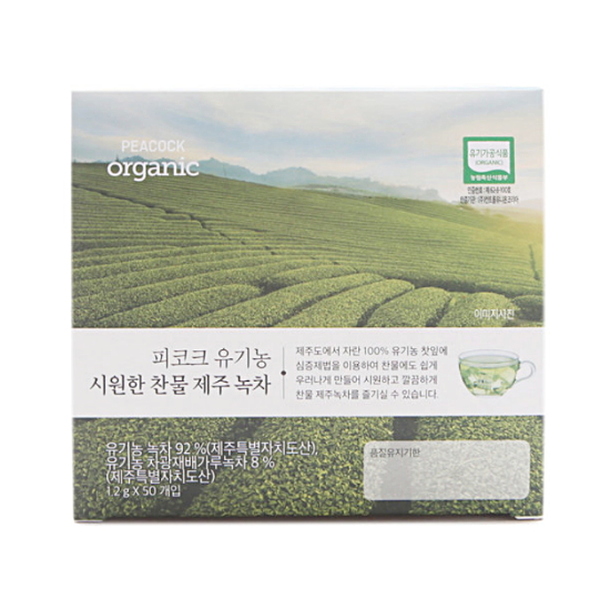 이마트 피코크 시원한 찬물 제주 녹차 50T (1개)_이미지