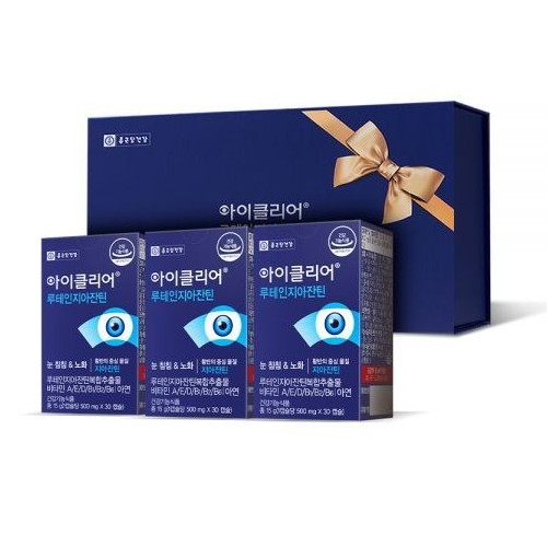 종근당건강 아이클리어 루테인 지아잔틴 30캡슐 3개입 세트 (1개)_이미지