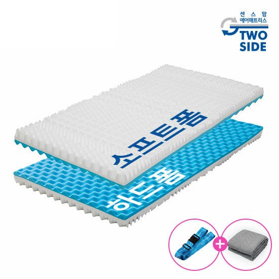 센스맘 투사이드 3D 에어 매트리스 SS (12cm)_이미지