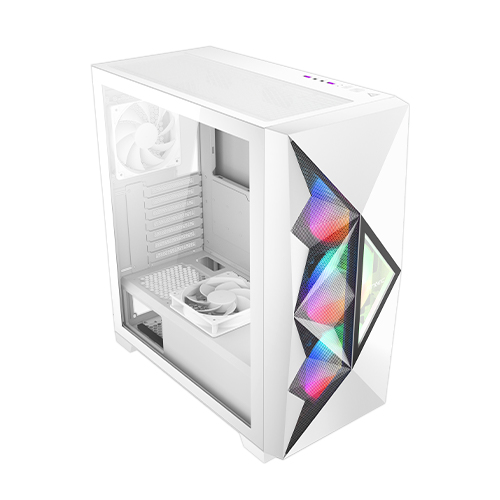 Antec DF800 FLUX MESH 강화유리 (화이트)_이미지
