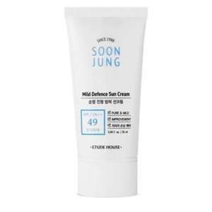 에뛰드하우스 순정 진정 방어 선크림 25ml