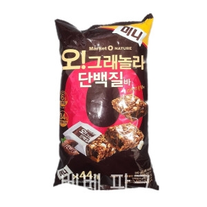 오그래놀라 단백질바 리얼초콜릿맛 대략입 540g