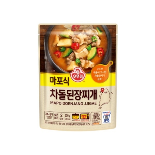 오뚜기 마포식 차돌 된장찌개 500g (15개)_이미지