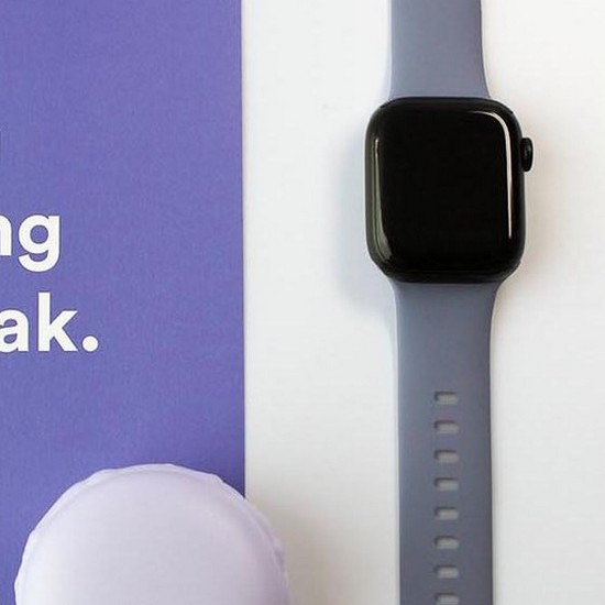 폰트리 힐링쉴드 애플워치 스트랩 실리콘 SL 시리즈 (라벤더 그레이)