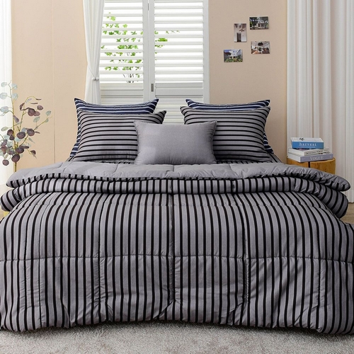 리브린 루시드라인 세미마이크로 차렵이불 베개세트