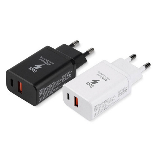 라이트컴 COMS PD PPS 45W 2포트 GaN 충전기 SR2494_이미지
