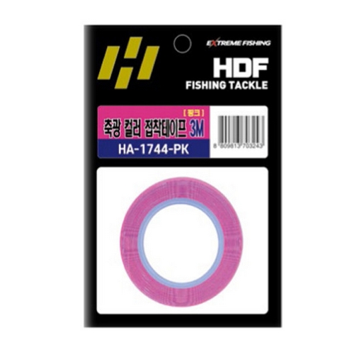 해동조구사 HDF HA-1744 축광 컬러 접착 테이프 3M_이미지