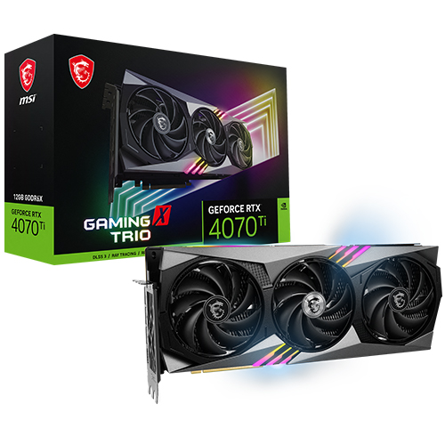 MSI 지포스 RTX 4070 Ti 게이밍 X 트리오 D6X 12GB 트라이프로져3_이미지
