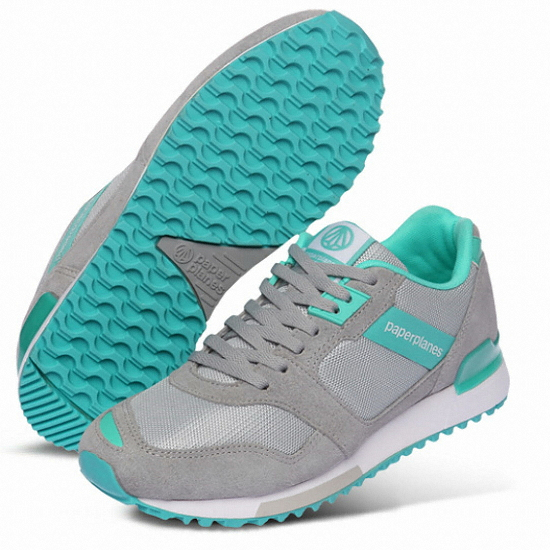 페이퍼플레인 운동화 PP1329 (그레이/민트)_이미지