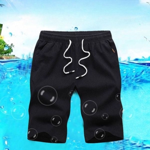 여름 남자 메쉬 시원한 밴딩 5부 심플 반바지 OC-PTH-SWA57A13