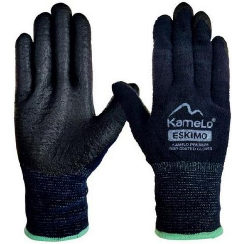 아일라글로벌 카멜로 NBR폼 <b>코팅</b> <b>장갑</b> ESKIMO