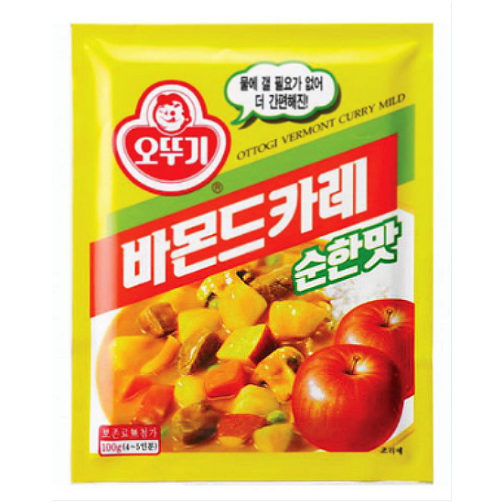 오뚜기 카레 순한맛 1kg (4개)