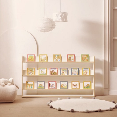 소르니아 토니 4단 틸팅 전면 책장 1600_이미지