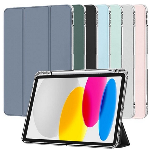 태블리스 iPad 10세대 애플펜슬 수납 클리어 커버 케이스