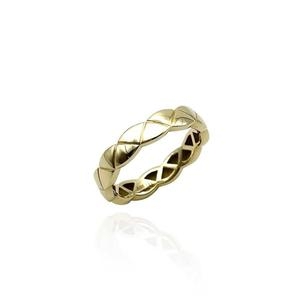 이랜드 로이드 14K 볼륨 패턴 4mm 반지 LRS25013G