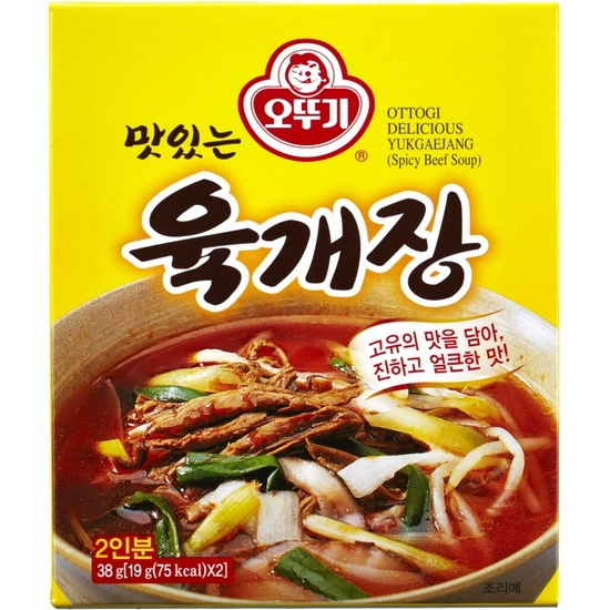 오뚜기 맛있는 육개장 38g (4개)_이미지