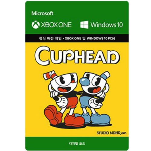 스튜디오 MDHR 컵헤드 한글판 (XBOX ONE, 다운로드코드)