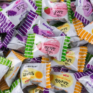 SidMarket  과일맛종합캔디D 1.8kg 대용량 사탕 간식 업소용