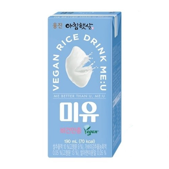 웅진식품 아침햇살 미유 190ml (24개)_이미지