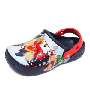 크록스 펀랩 어벤져스 패치 클로그 K (207069_410)