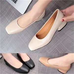  오노마 ONM 사각코 펌프스 힐 통굽 로우힐 여성구두 3.5cm P5262 S8303474