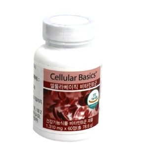셀룰라베이직 비타민B군 1310mg 60정 78.6g