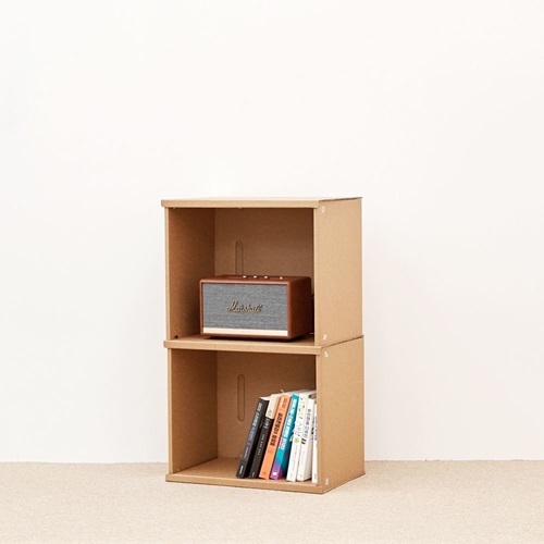 페이퍼팝 ㅁㅁㅂㅂ 2단 종이 책장 440_이미지